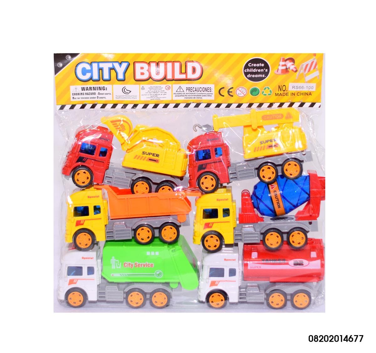 Set de Camiones de Construccion