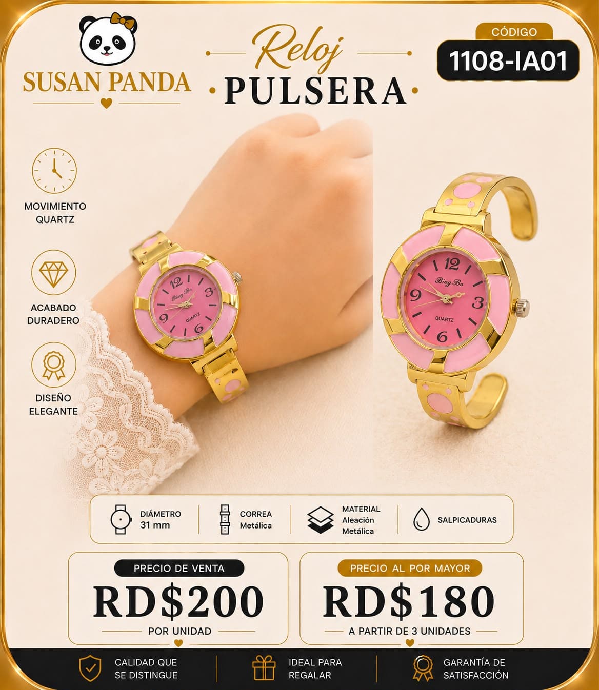 Reloj Pulsera