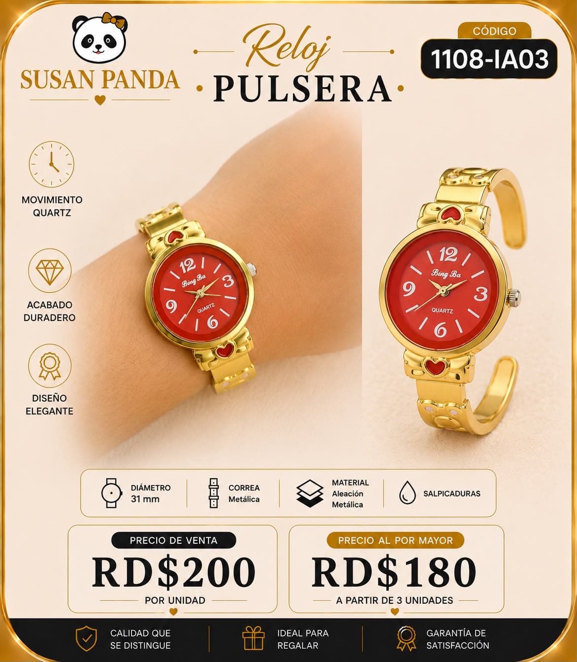Reloj Pulsera