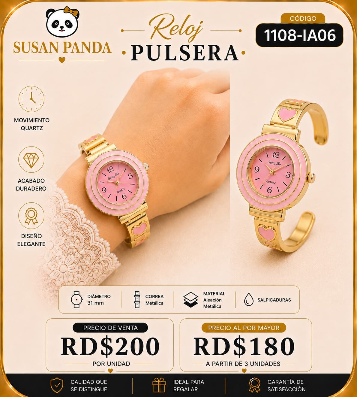 Reloj Pulsera
