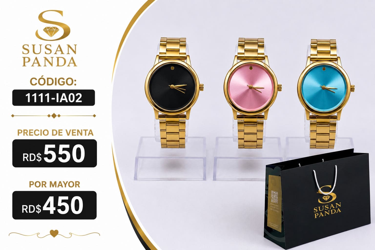 Reloj Salvis en Acero
