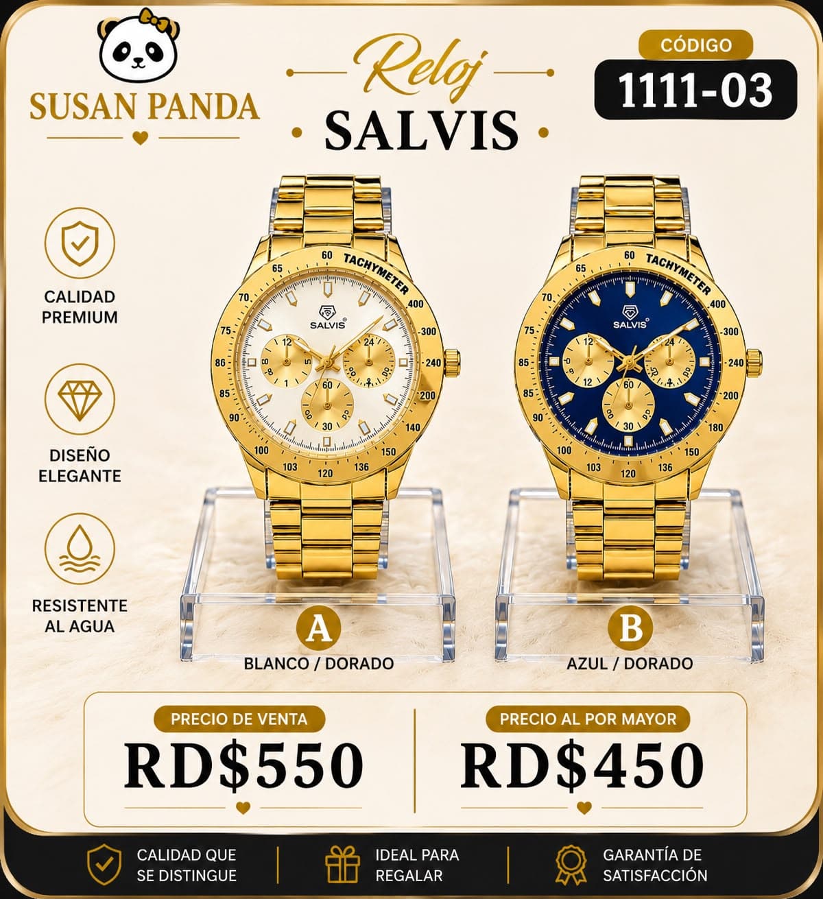 Reloj Salvis