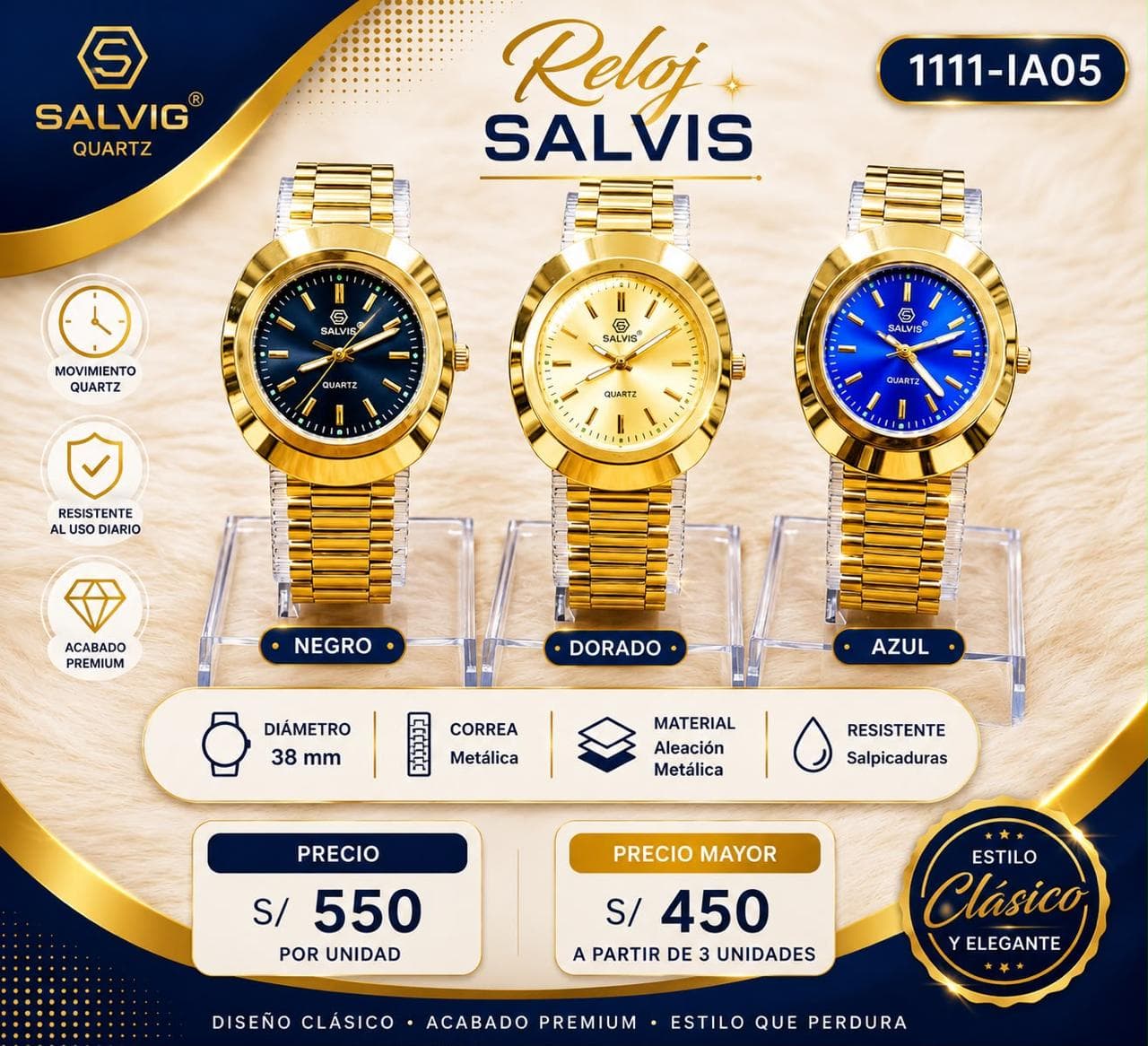 Reloj Salvis