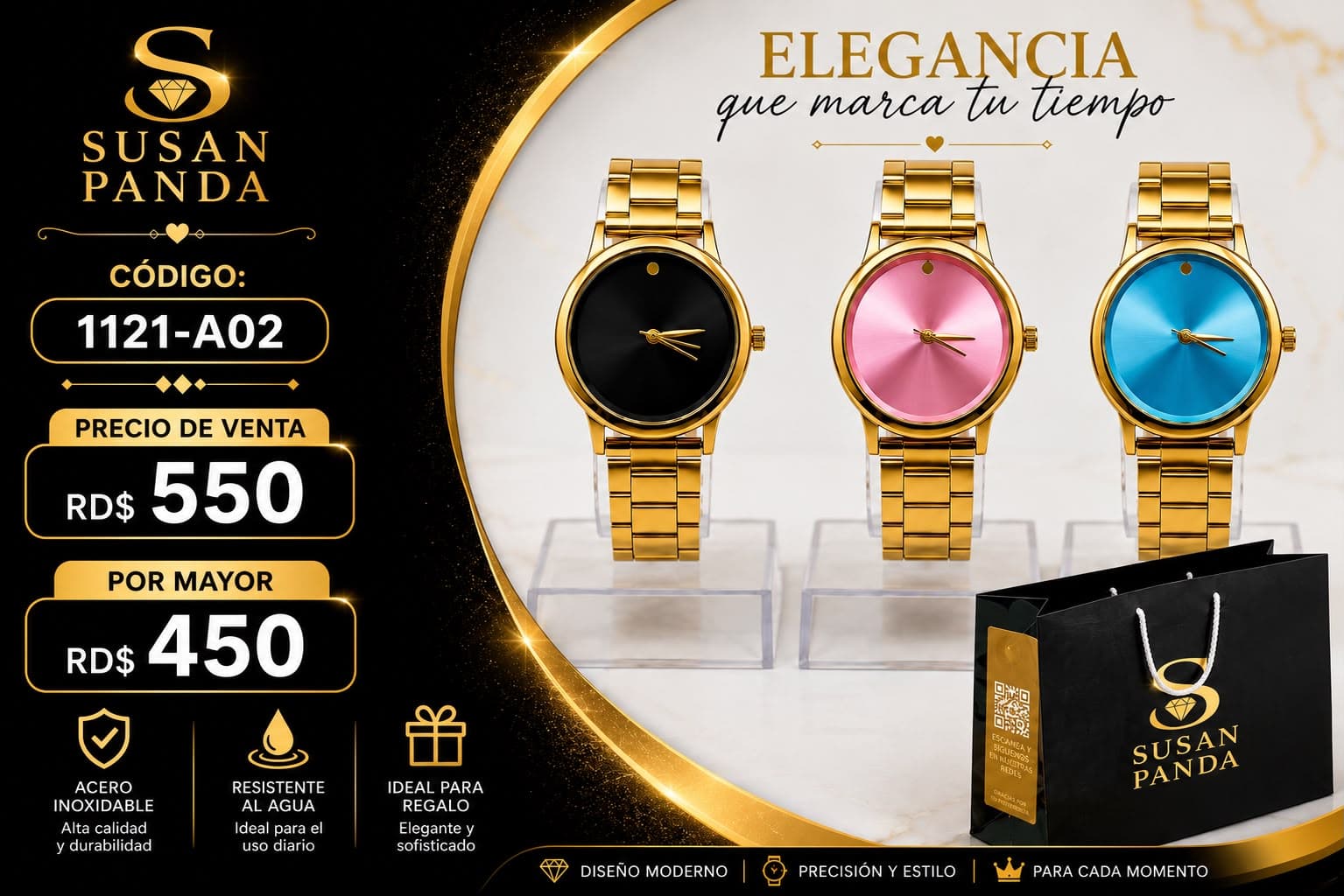 Reloj Focus Redondo
