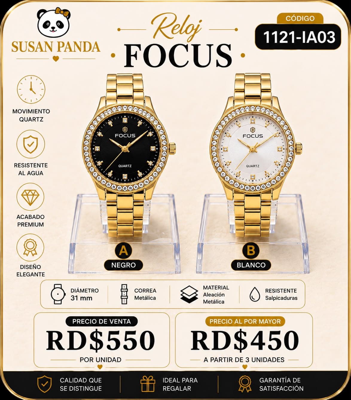 Reloj Focus