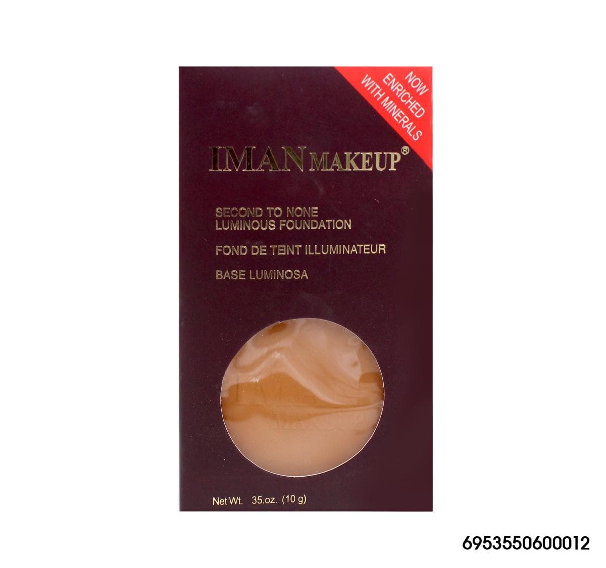 Polvo Compacto Iman Makeup