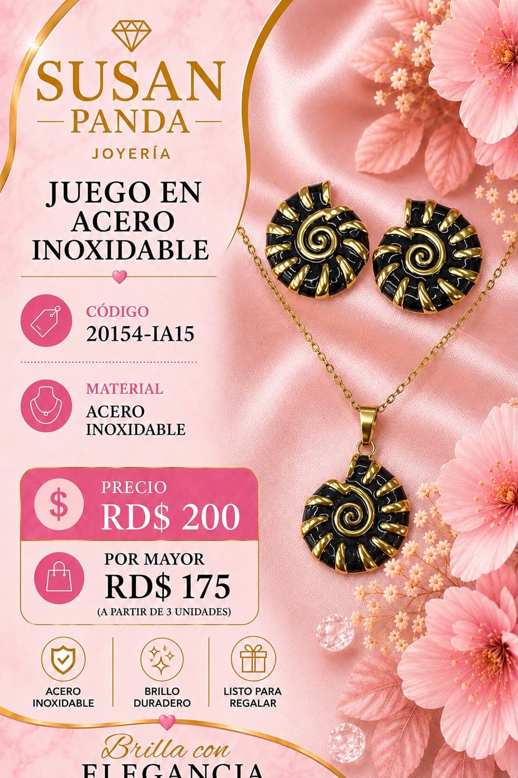 Juegos en Acero para Mujer