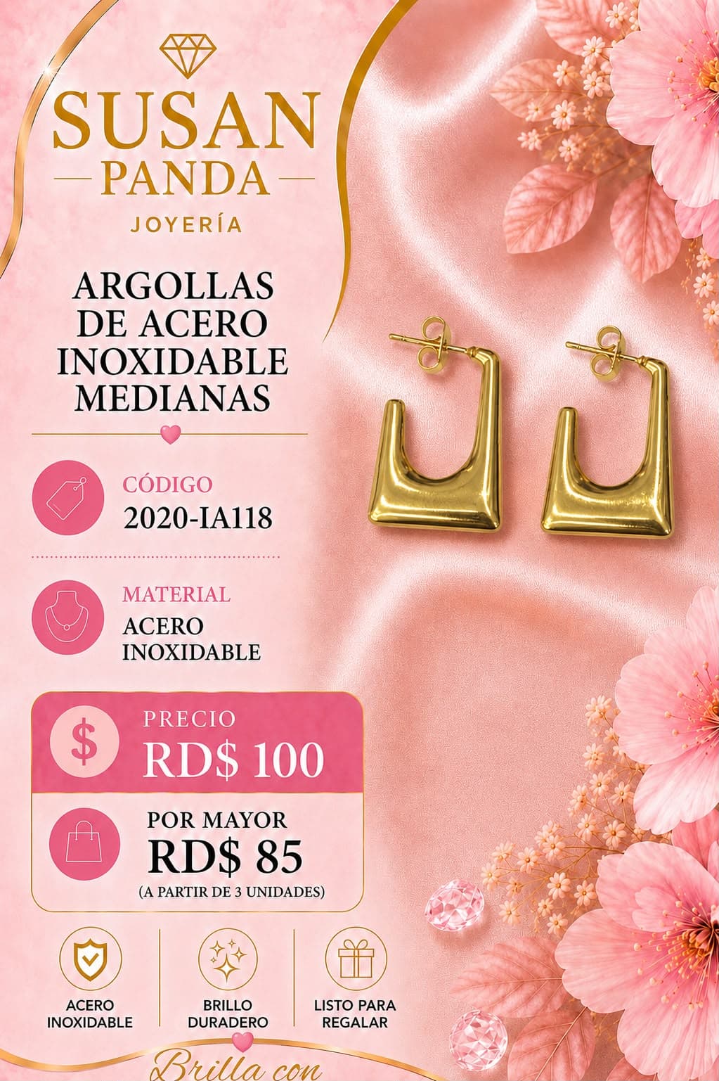 Argolla en Acero