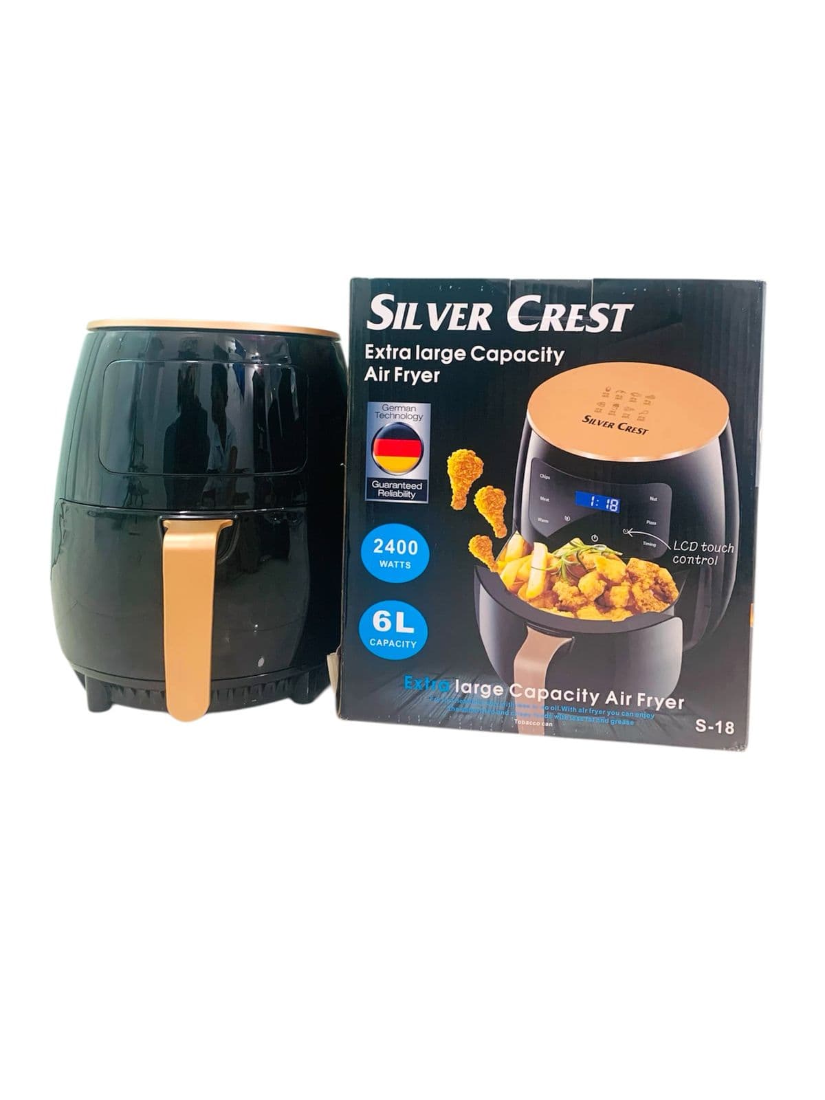 Pagina 109-01PY1988- Silver Crest Air Fryer