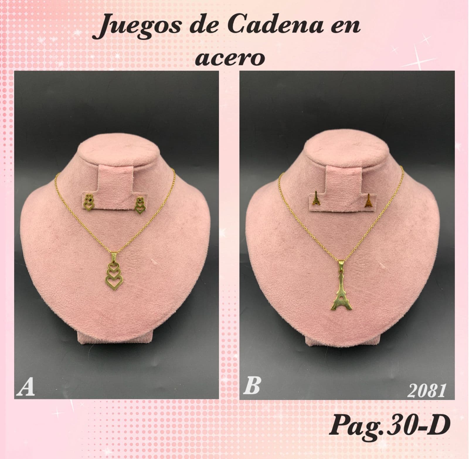 PAG.30-A Juegos de Cadenas en Acero