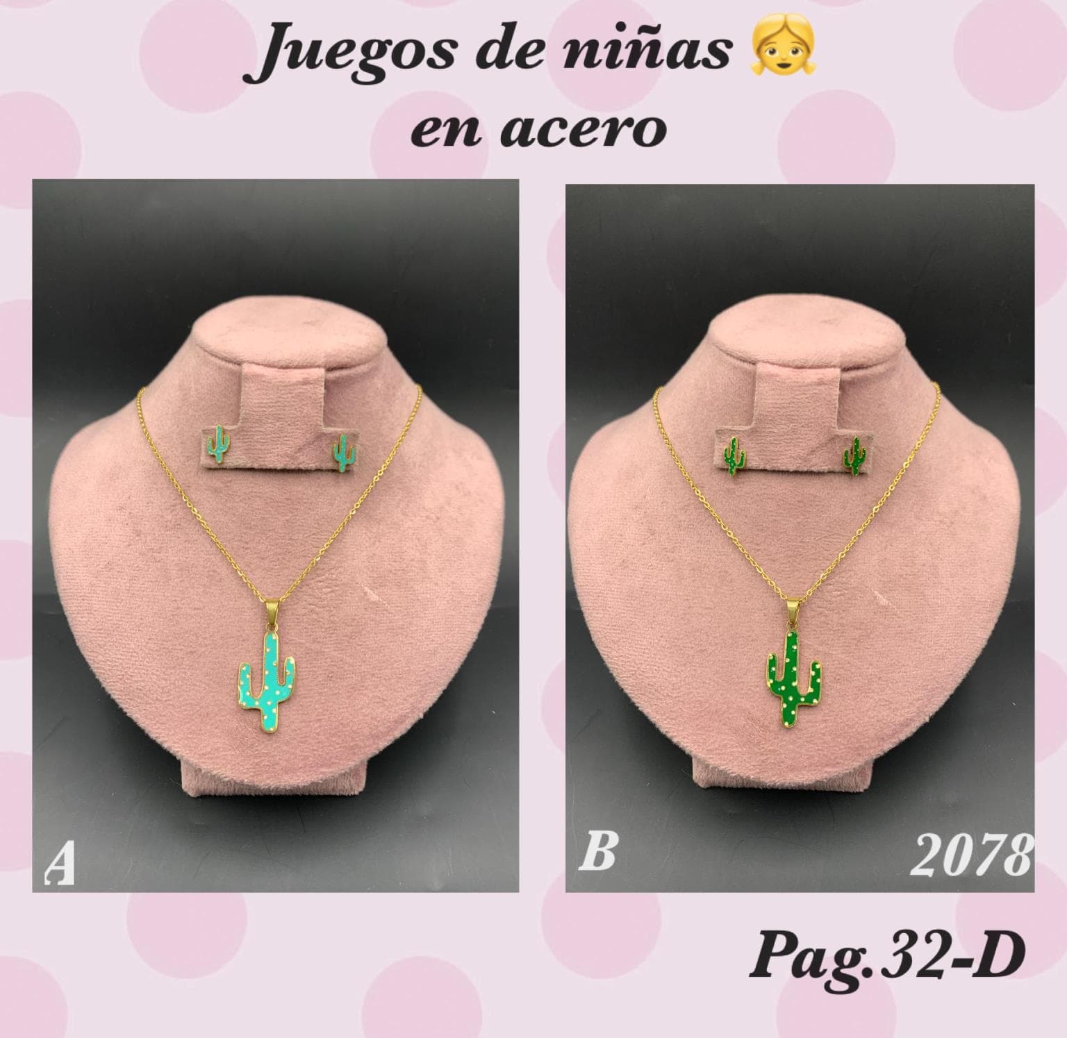 PAG.32-D Juego de Acero de Ñina