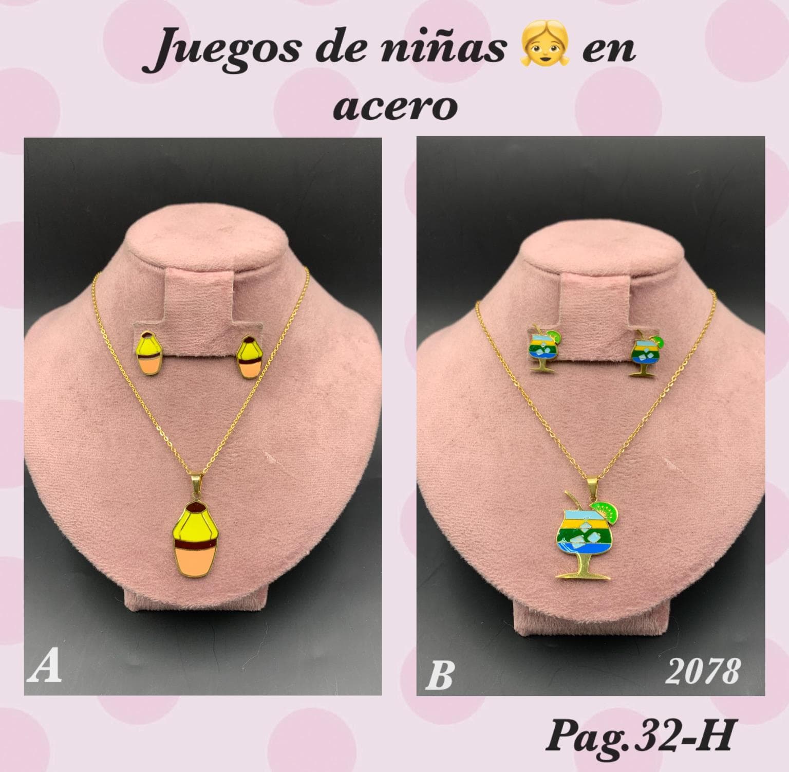 PAG.32-H Juego de Niñas en Acero