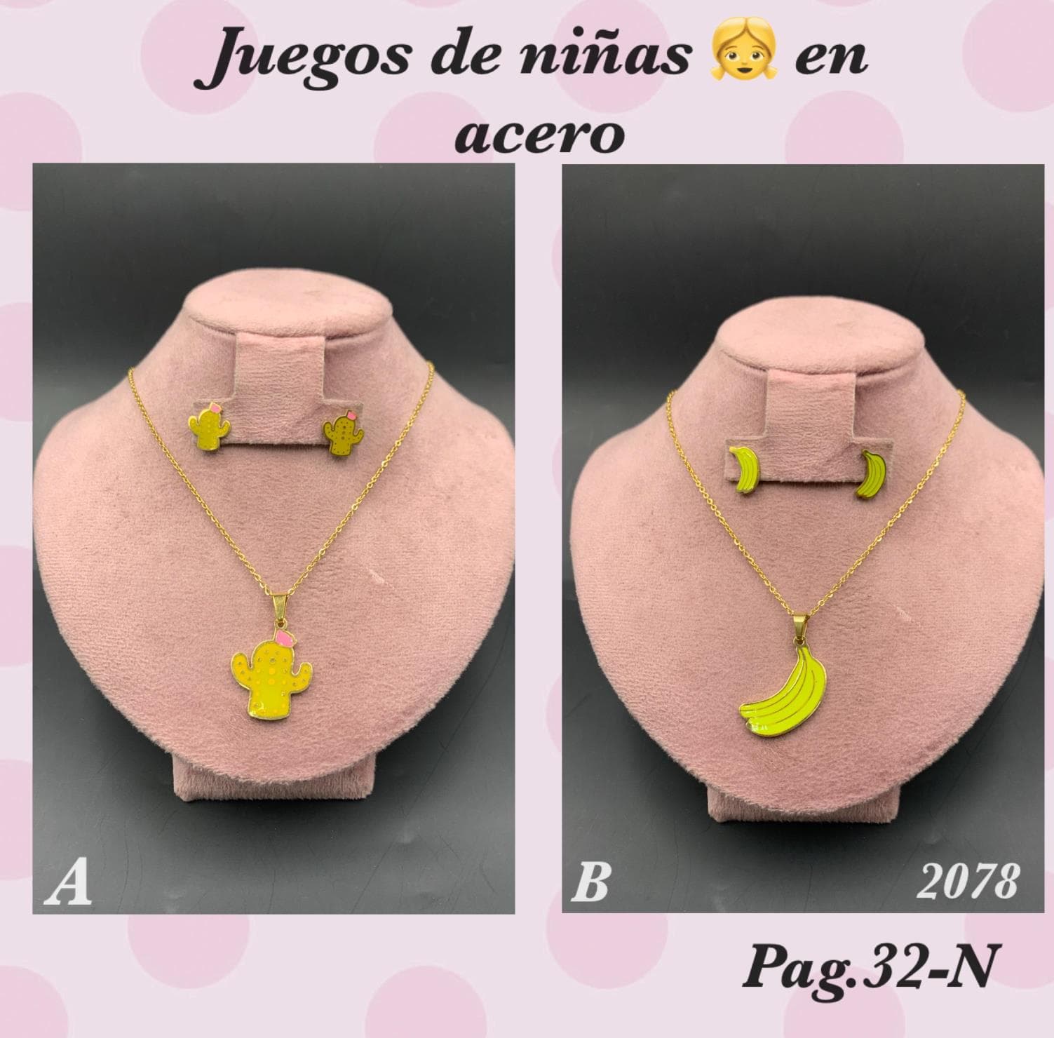 PAG.32-N Juego de Niña en Acero