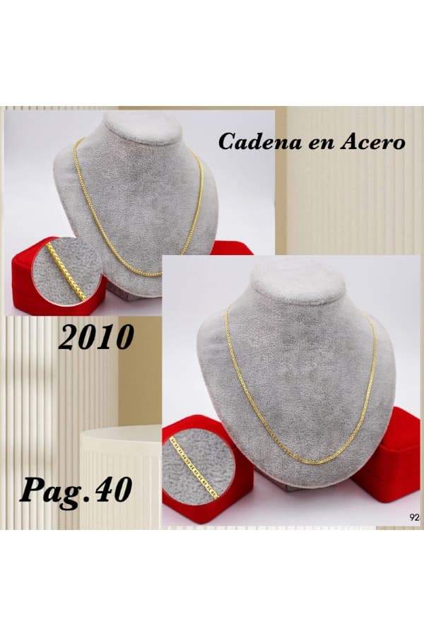 Pagina 40 2010 Cadena en Acero