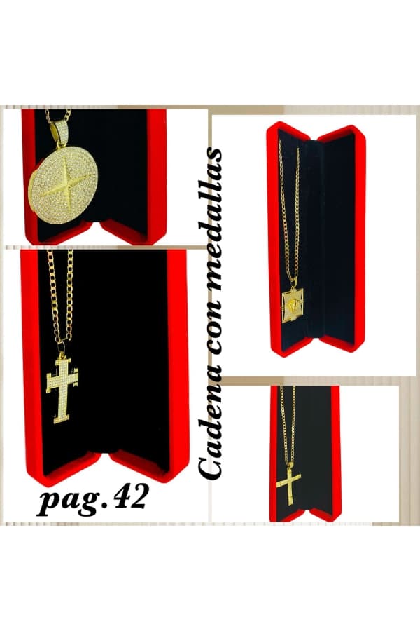 PAG.42 Cadena.m (a)dij.redon (b)cruz Ancha (c)cuadr (d)cruz