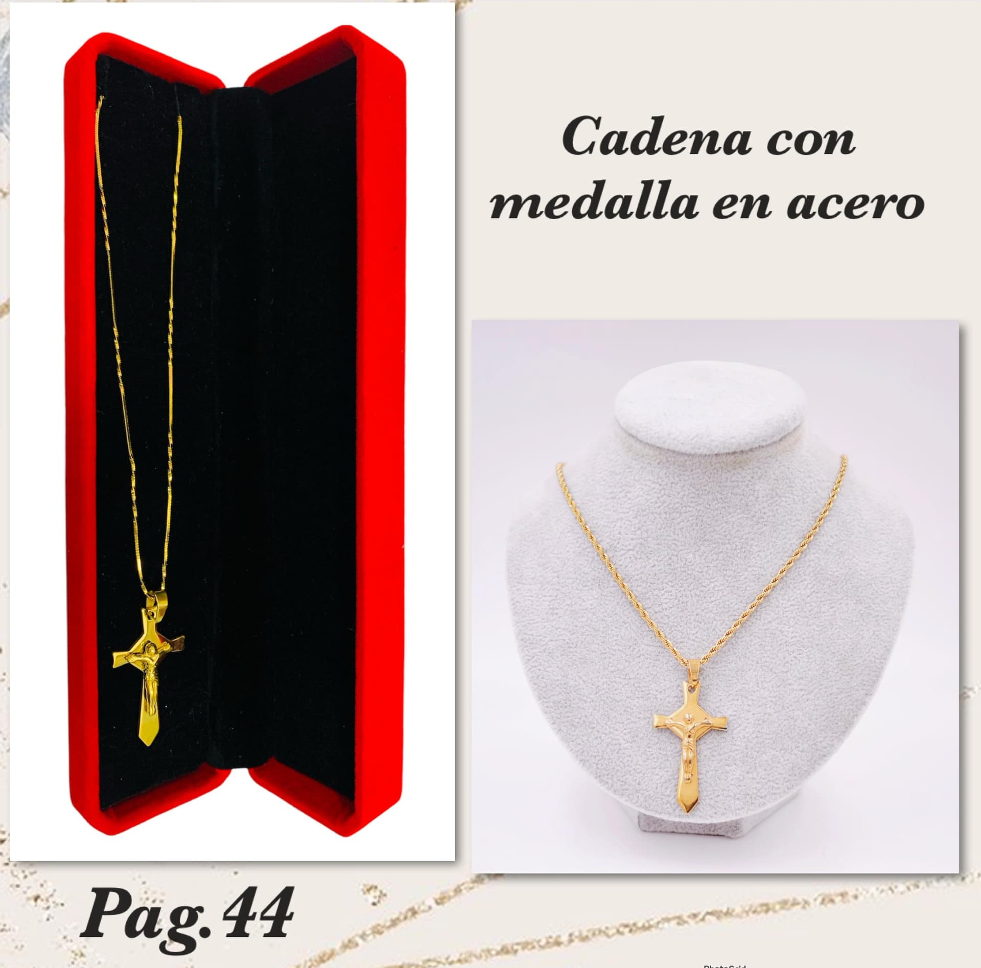 Pag. 44 Cadena con Medalla