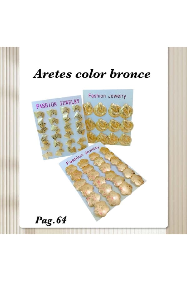 Pagina 64 20100 Aretes en Bronce