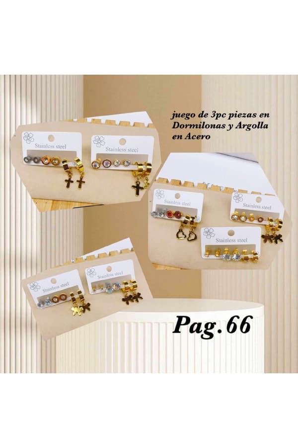 Pagina 66 20129 Juego 3PC. Dormilonas y Argollas