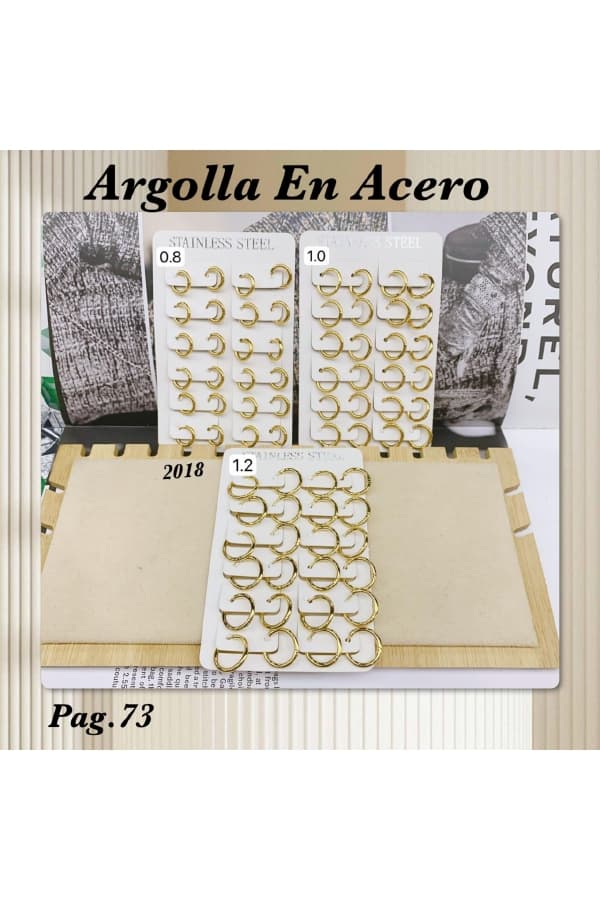 Pagina 73 2018 Argollas en Acero