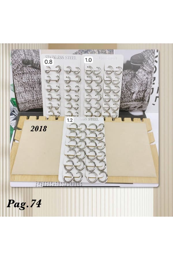 Pagina 74 2018 Argollas en Acero