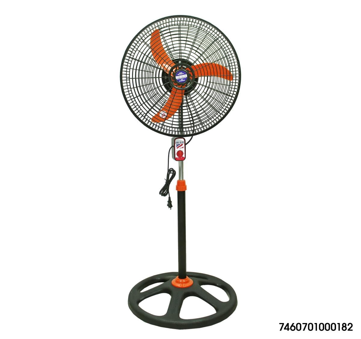 Abanico Pedestal 18" Panyao Home 3 Aspas Orange