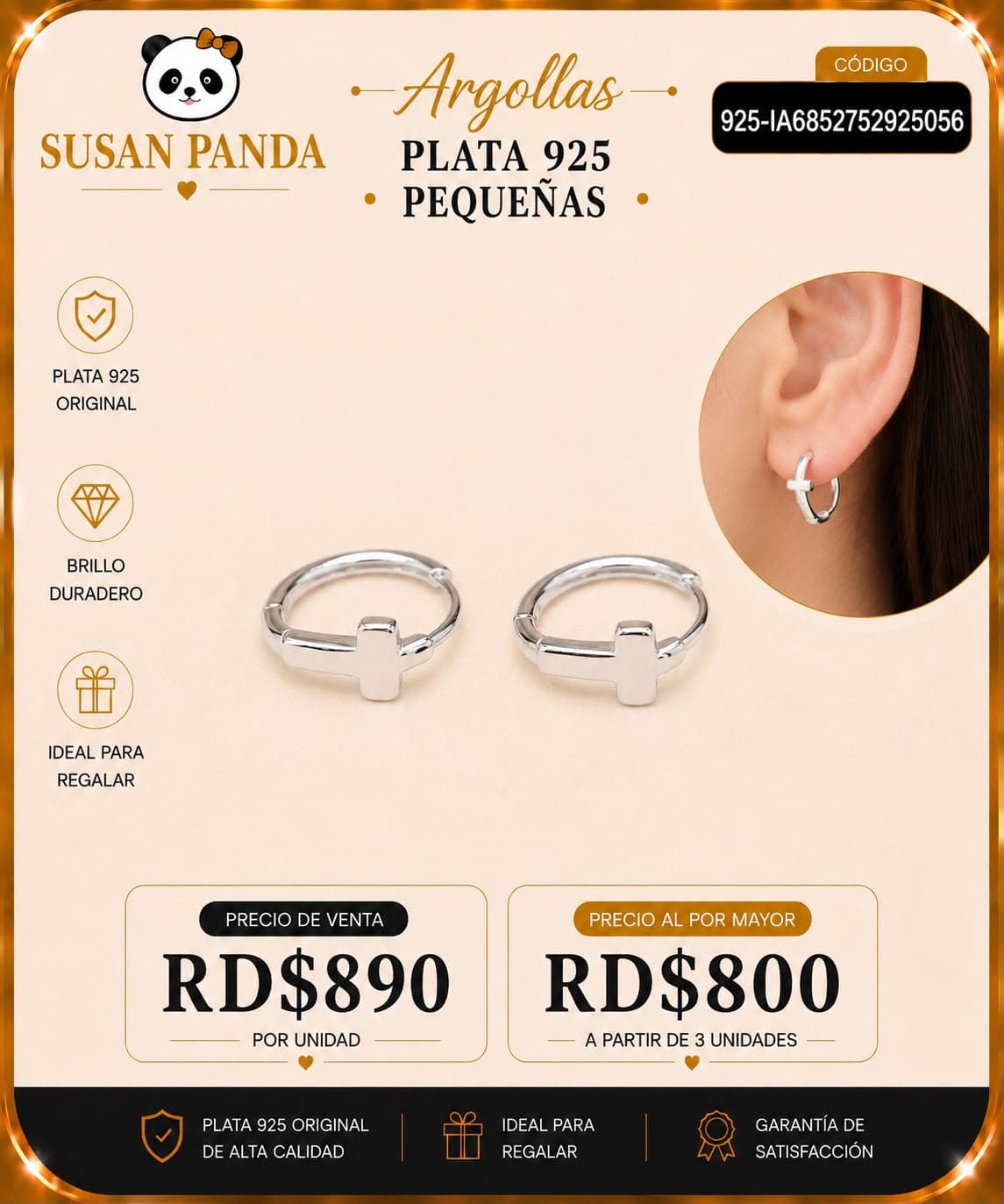 Argolla Plata 925 925-05