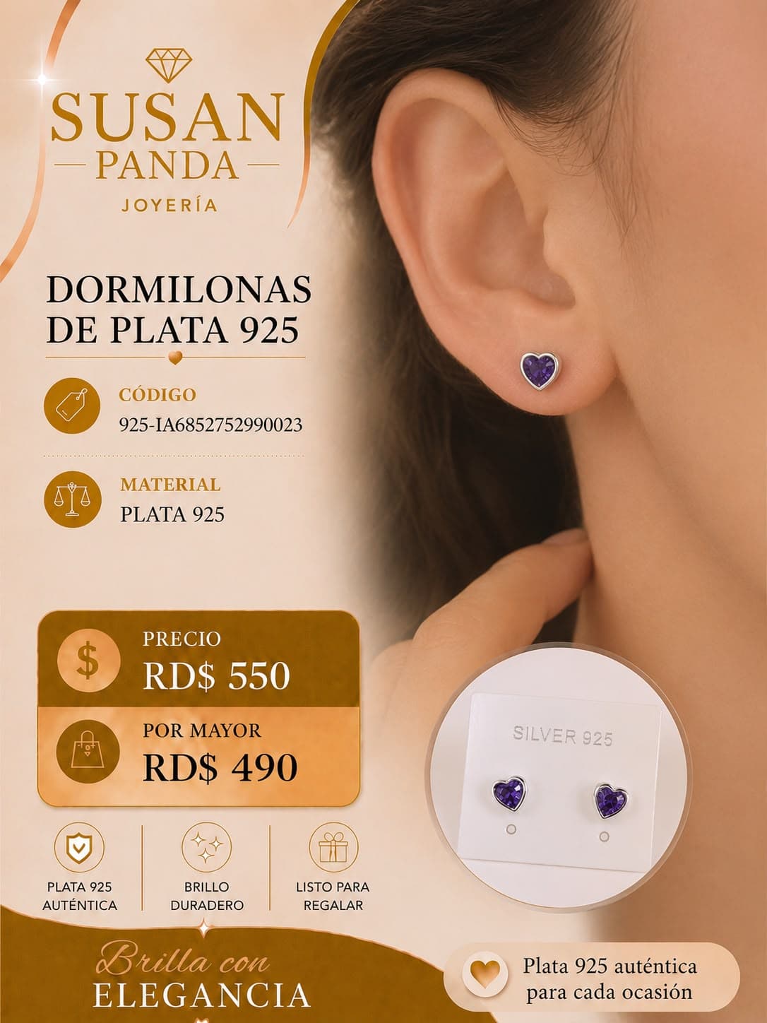 Dormilona Plata 925