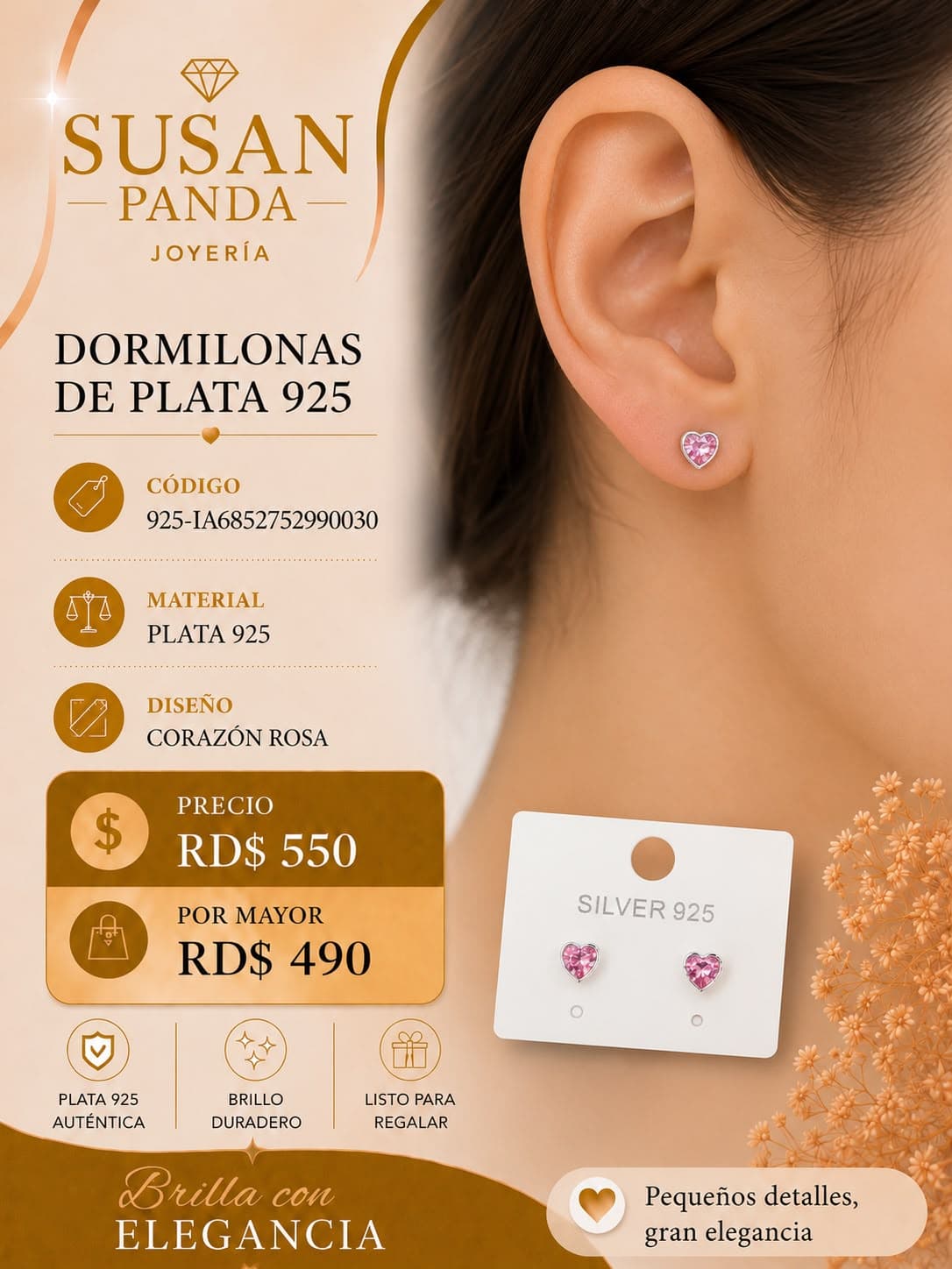 Dormilona Plata 925