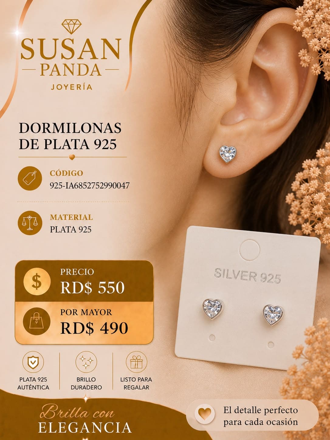 Dormilona Plata 925