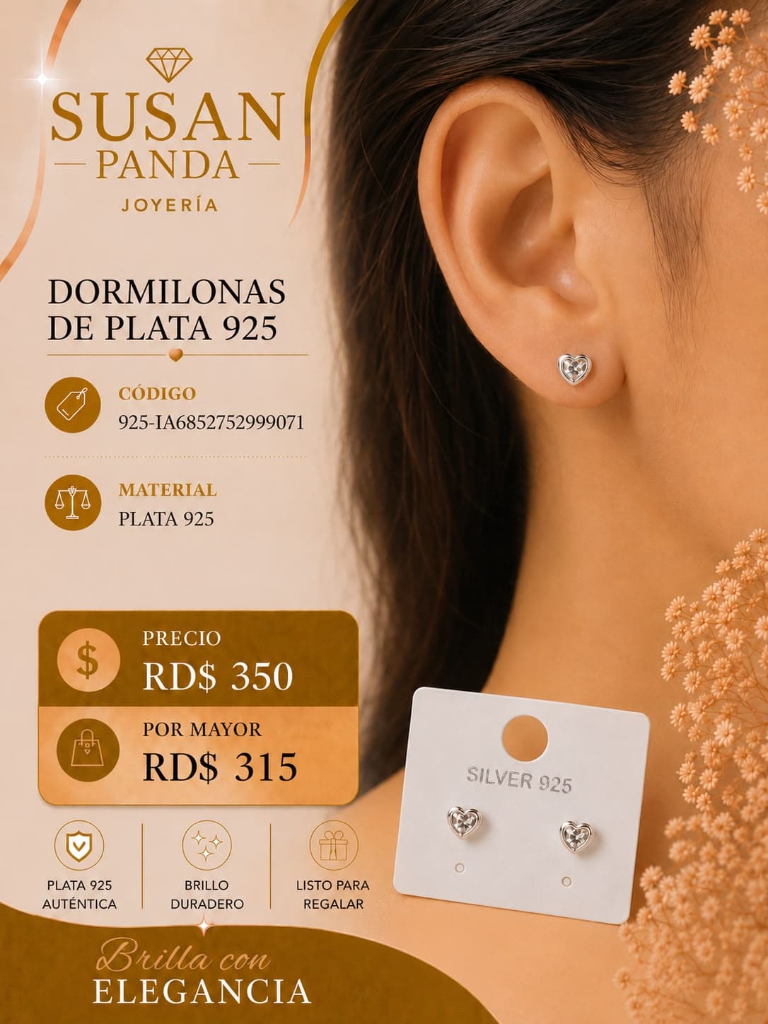 Dormilona Plata 925
