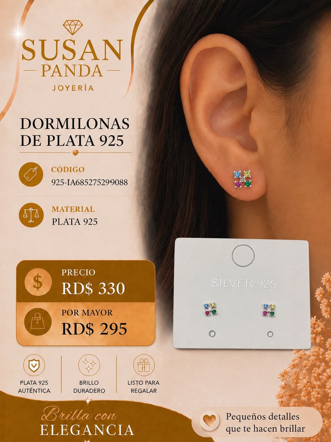 Dormilona Plata 925