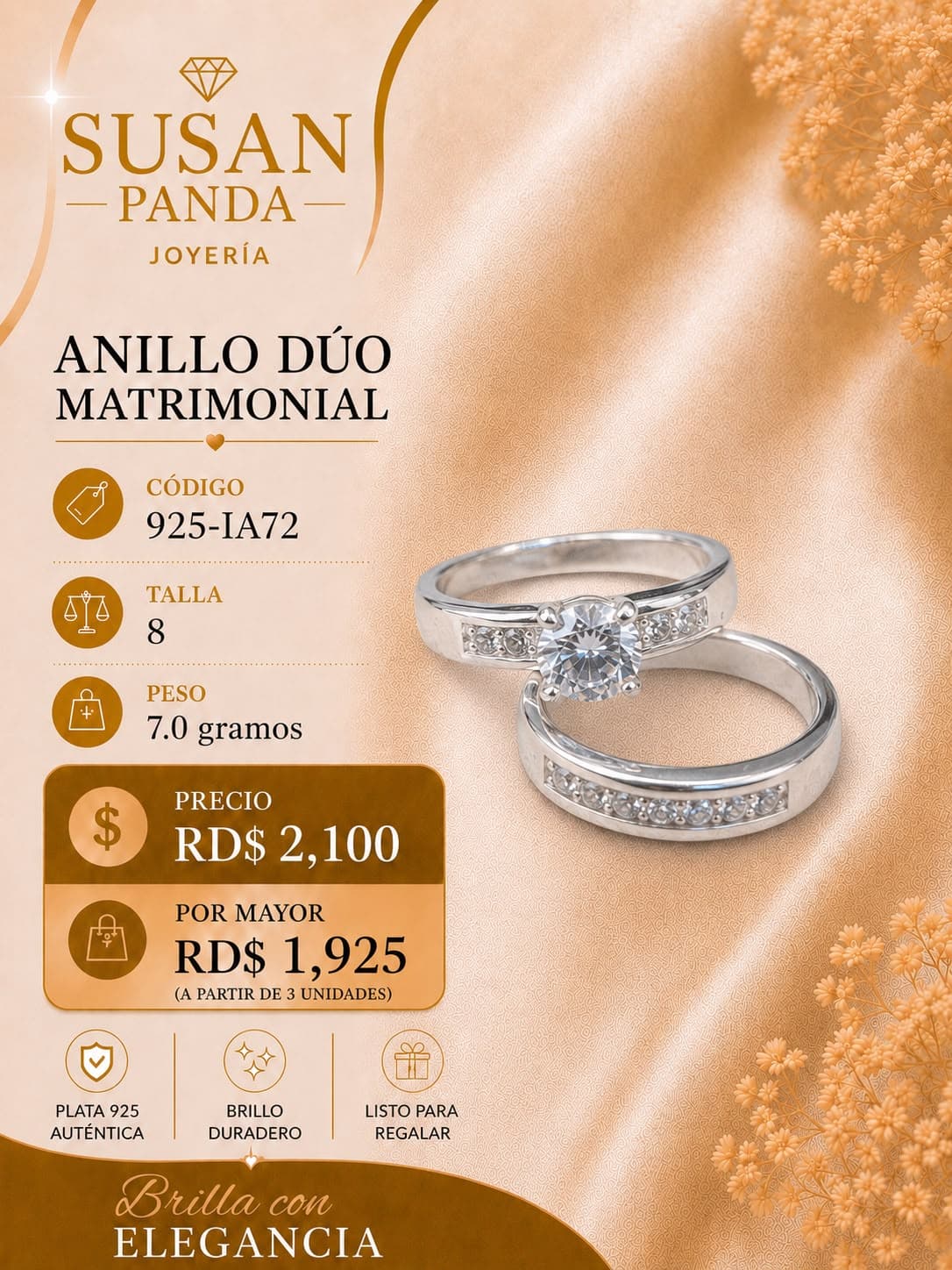 Duo Matrimonial Talla 8