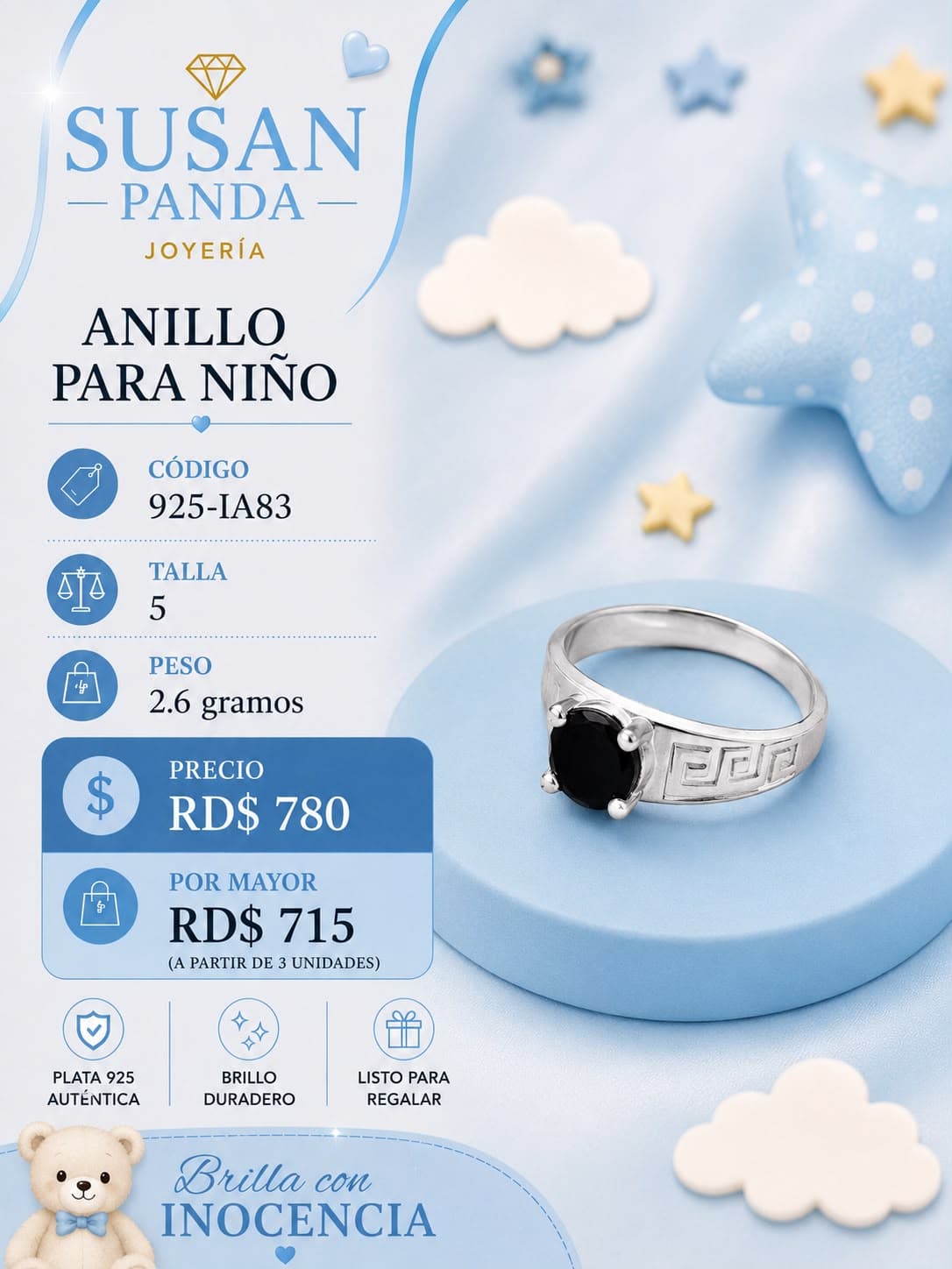 Anillo para Niño