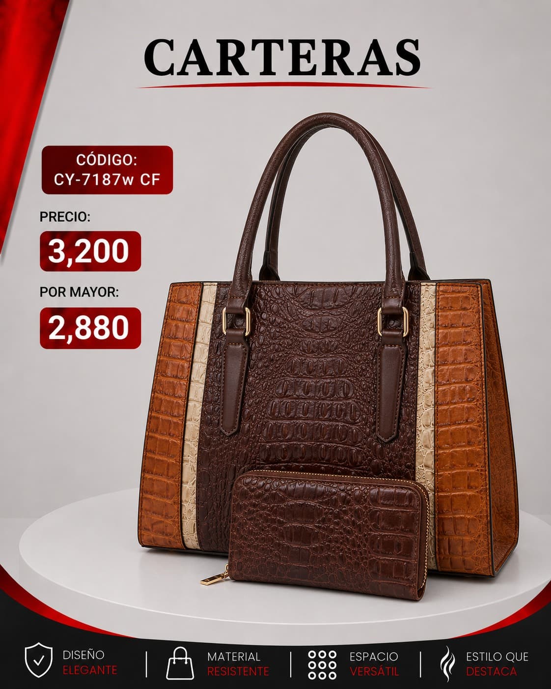 Cartera CY-7187CF