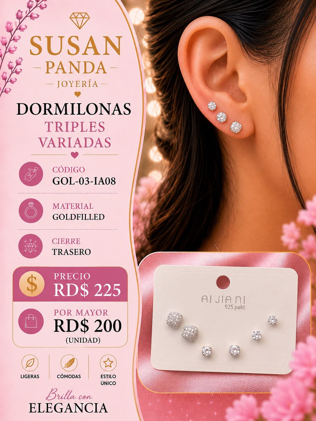 Dormilonas Triples Variadas Goldfiller