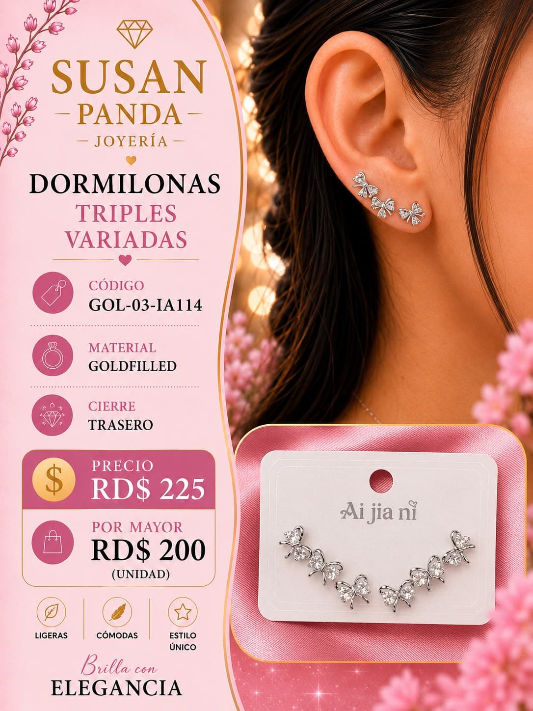 Dormilonas Triples Variadas Goldfiller