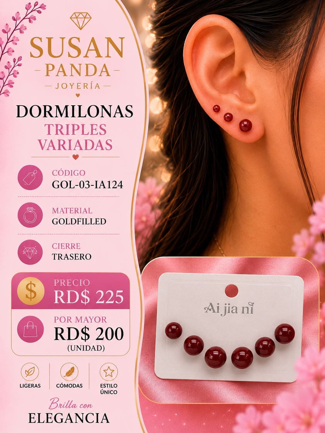 Dormilonas Triples Variadas Goldfiller