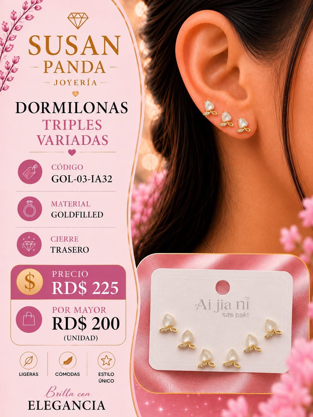 Dormilonas Triples Variadas Goldfiller