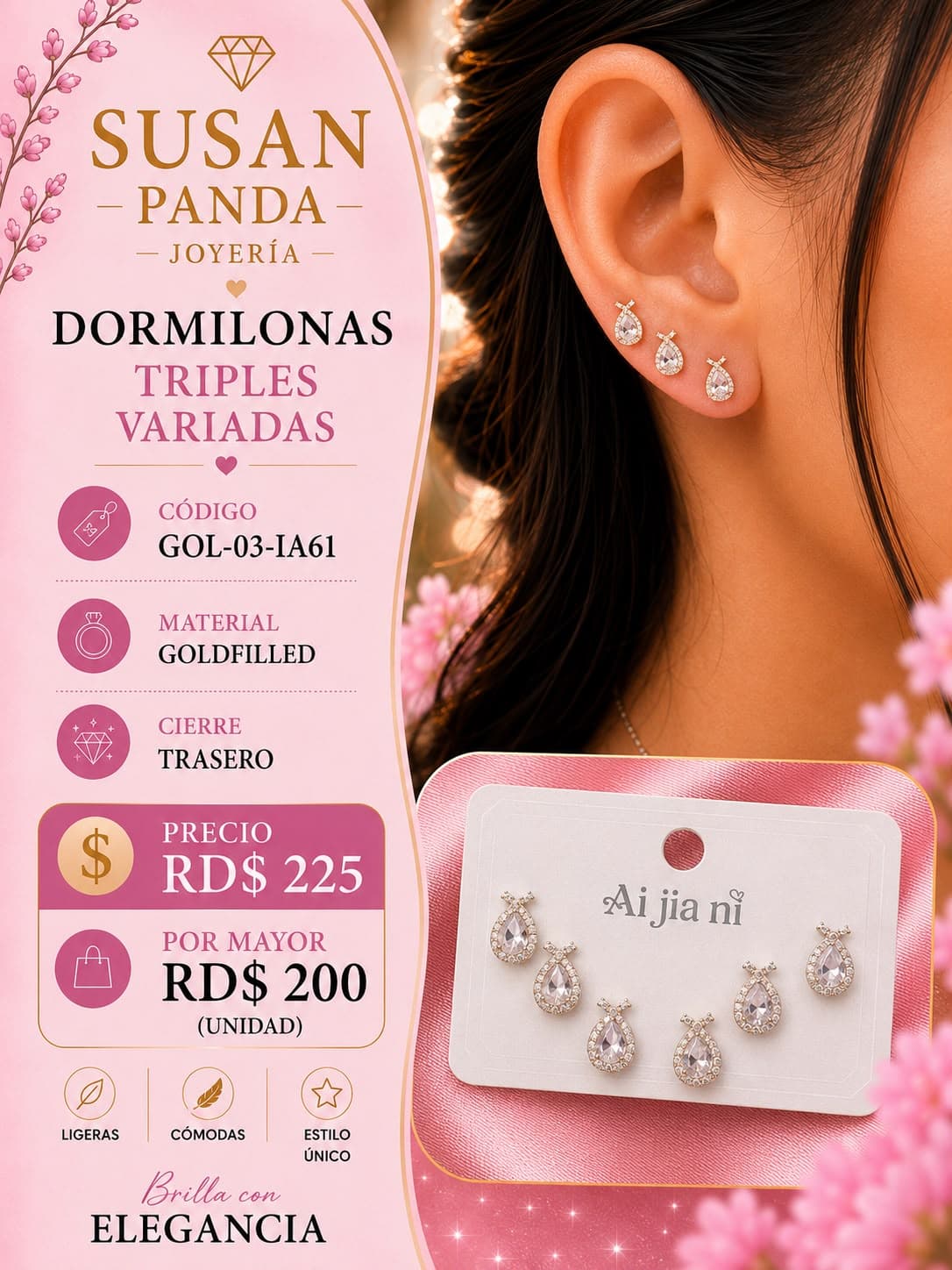 Dormilonas Triples Varidas Goldfiller