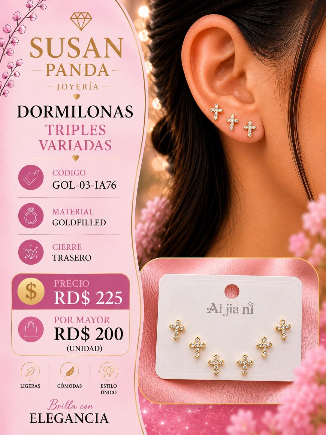 Dormilonas Triples Variadas Goldfiller