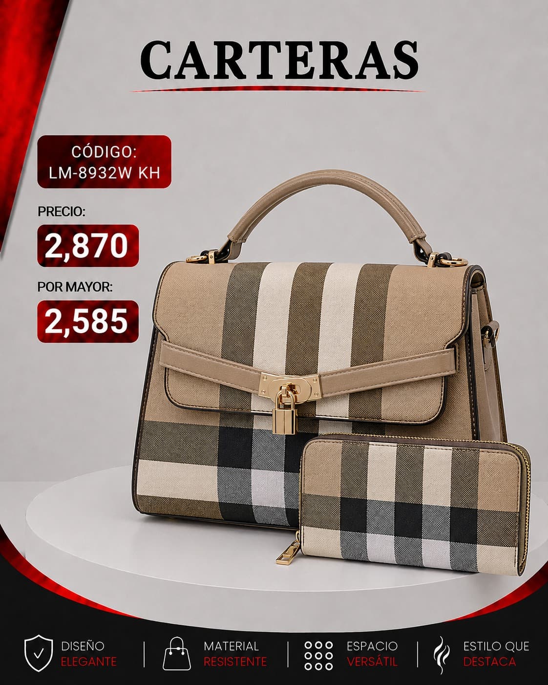 Cartera LM-8932KH