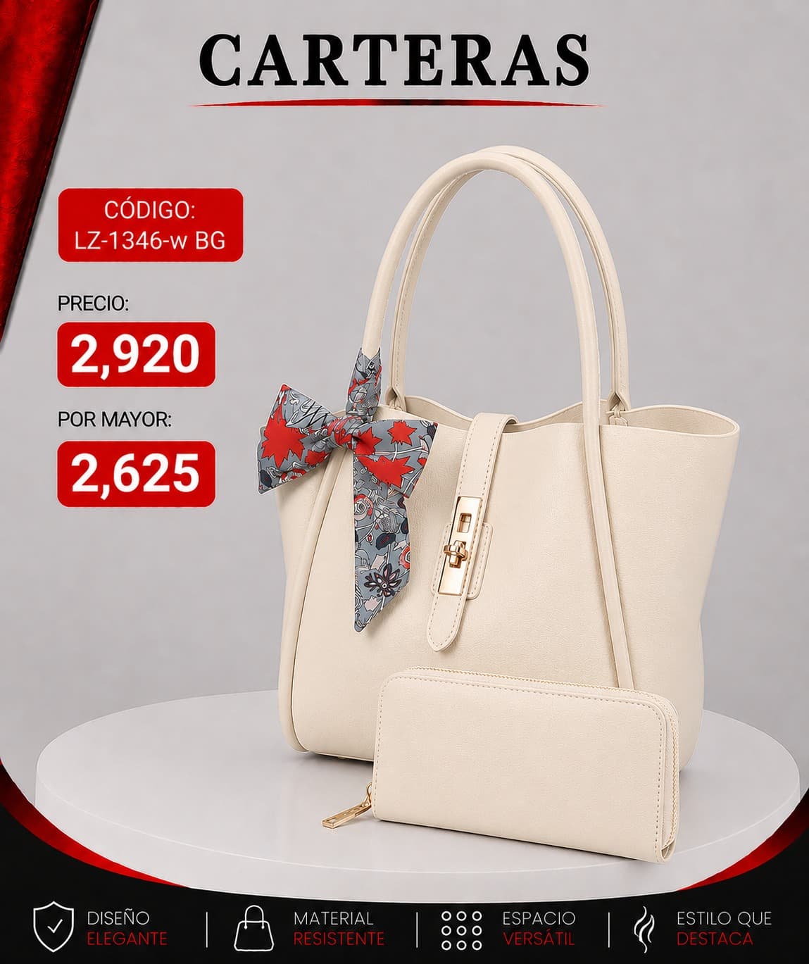 Cartera LZ-1346-BG
