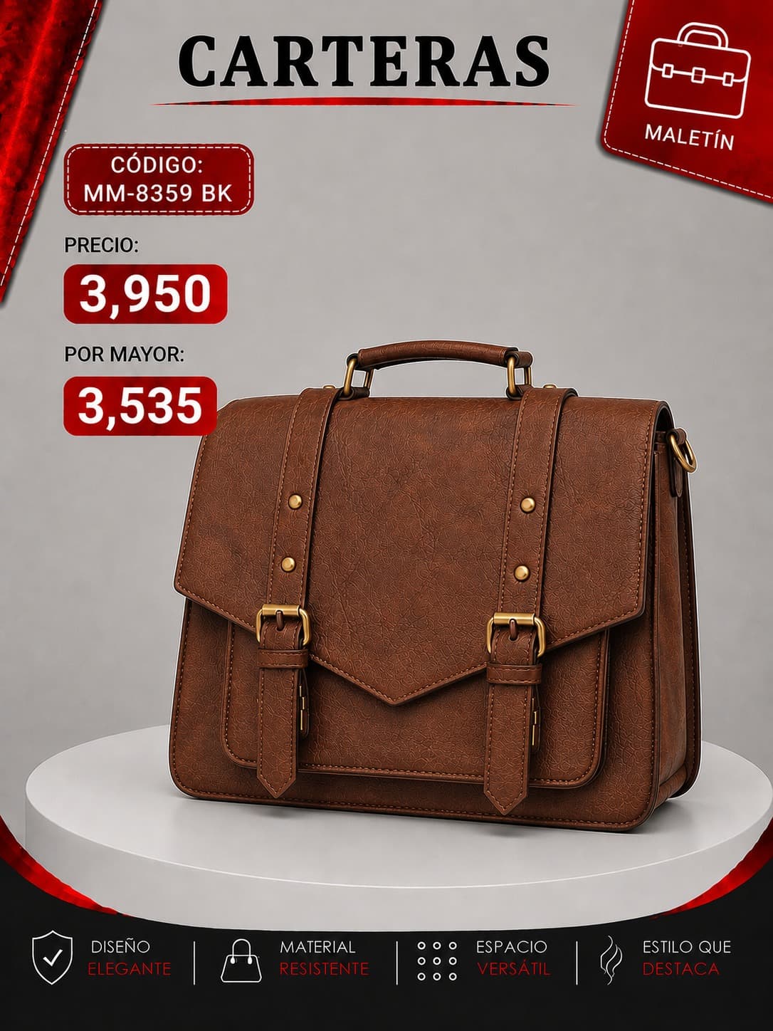 Maletin Cafe MM-8359CF