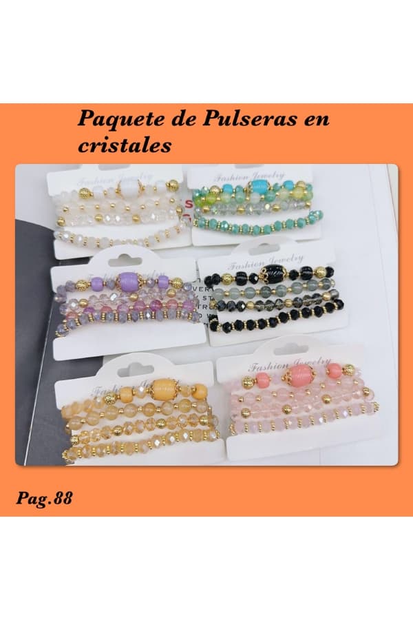 Pagina 88 Paquete de Pulsera Fantasia Fina