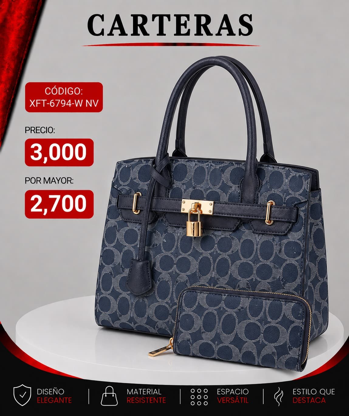 Cartera XFT-6794-NV