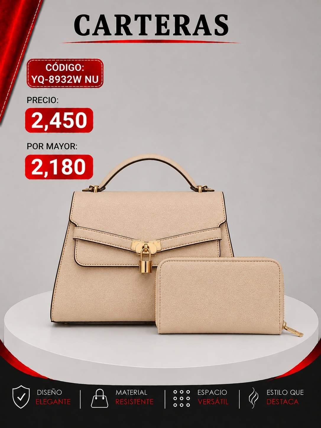 Cartera Nude YQ-8932NU